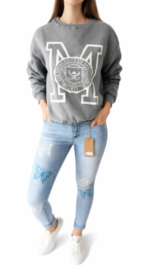 GRUBA MIESISTA BLUZA OCIEPLANA