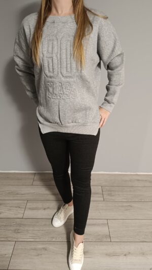 Mięsista ocieplana bluza