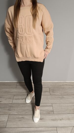 Mięsista ocieplana bluza