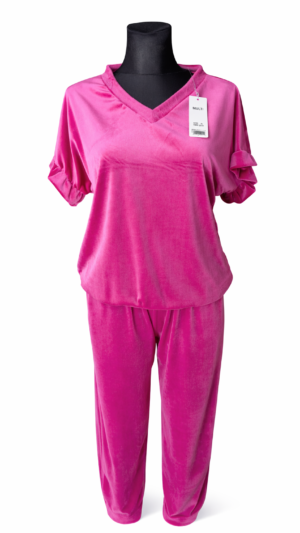 Welurowy dres